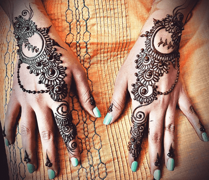 Awesome Beautiful Easy Henna Design