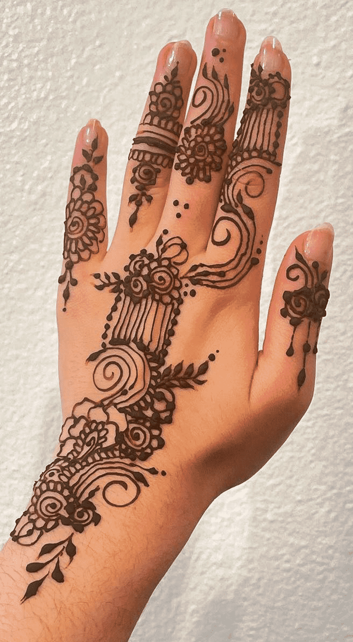 Superb Beautiful Easy Henna Design