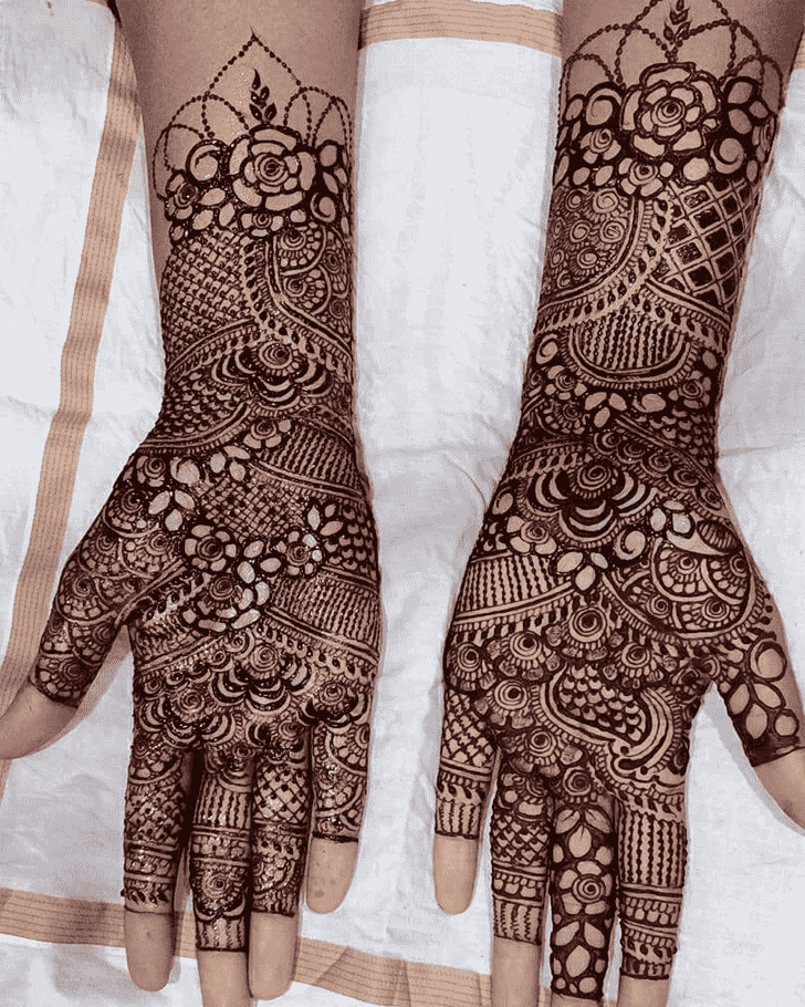 Charming Beautiful Henna Design