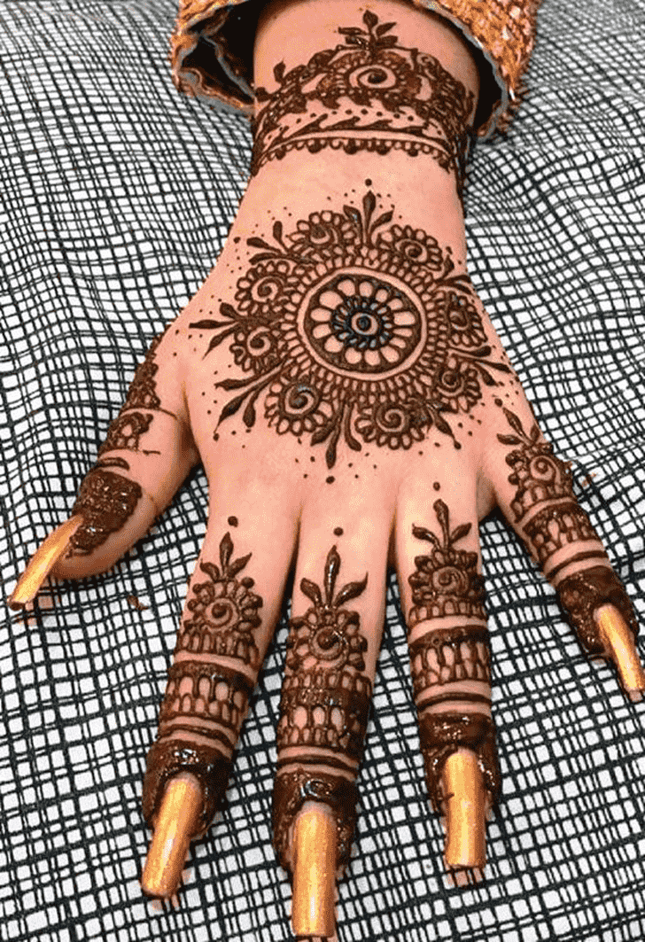 Arm Beautiful Henna Design