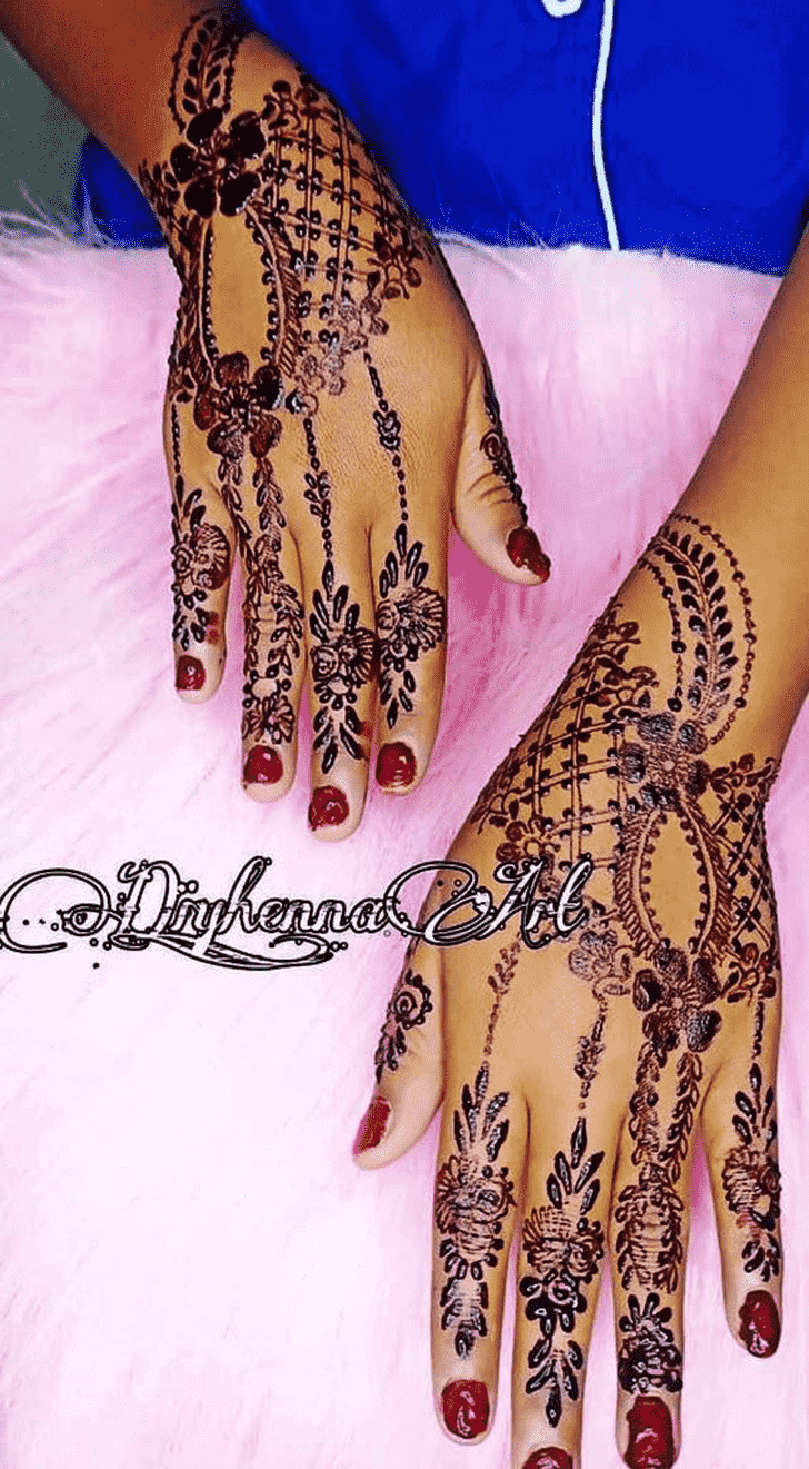 Delightful Beautiful Henna Design