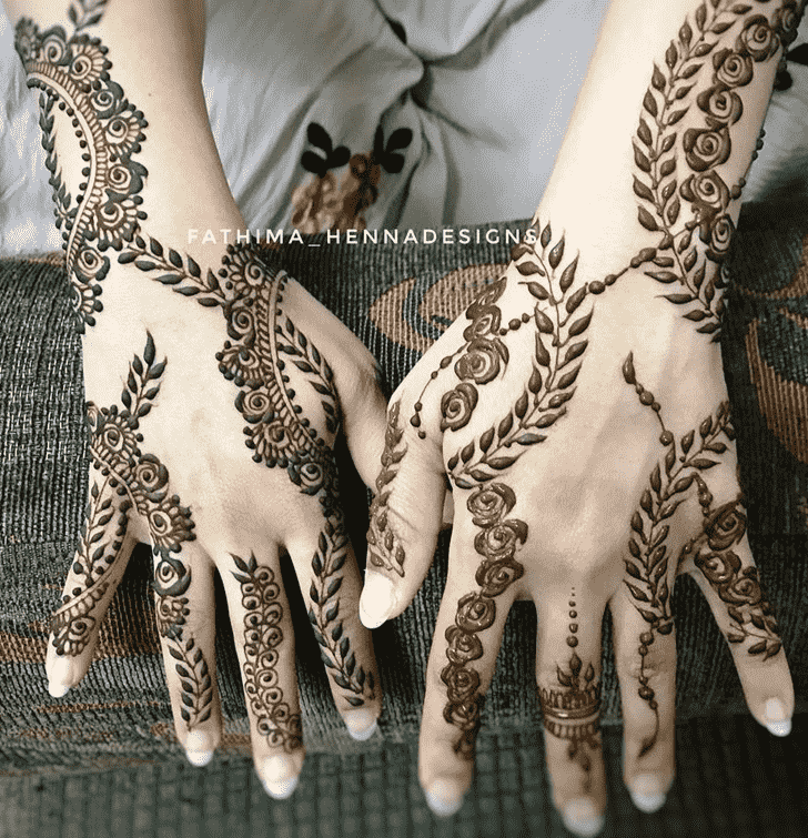 Elegant Beautiful Henna Design