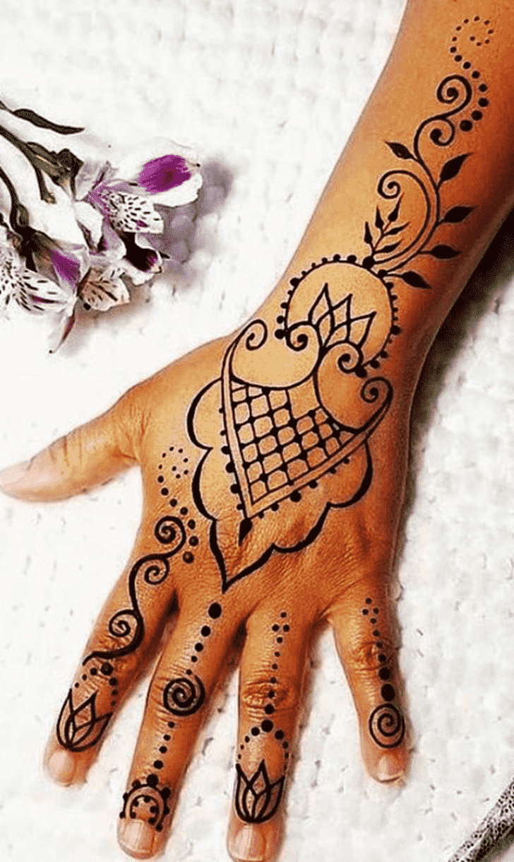 Fair Beautiful Henna Design
