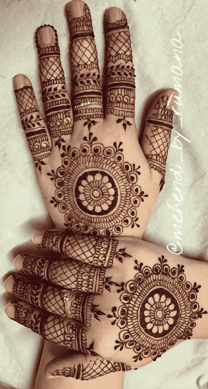 Ideal Beautiful Henna Design