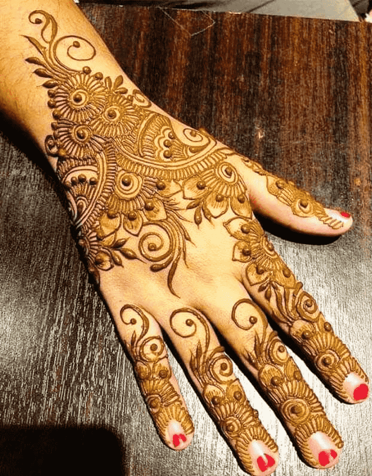 Magnificent Beautiful Henna Design