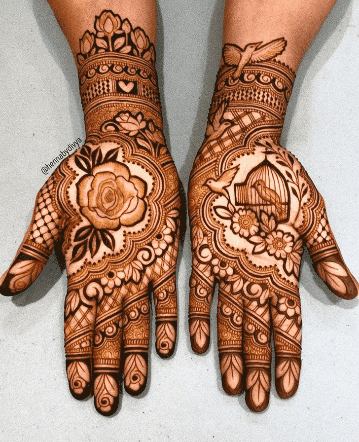 Marvelous Beautiful Henna Design