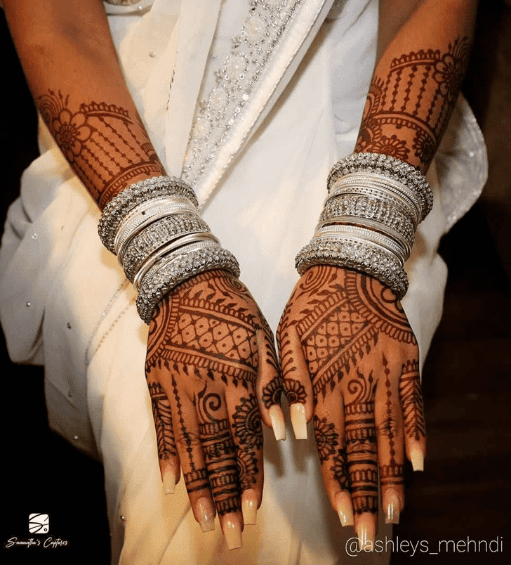 Exquisite Bengali Henna Design