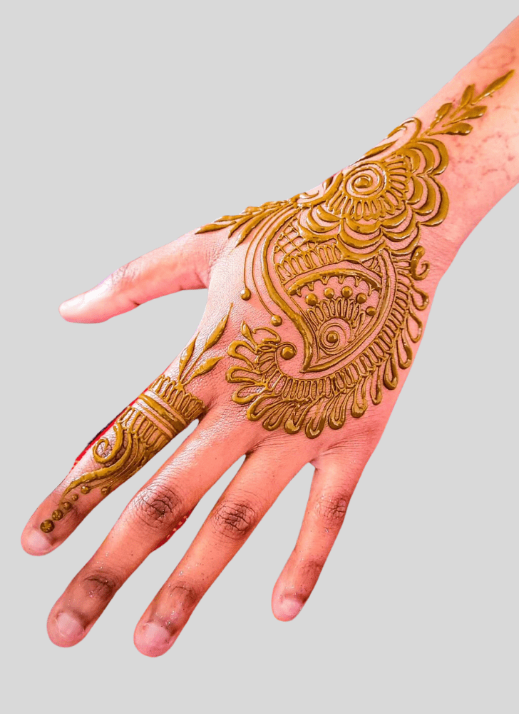 Adorable Bengaluru Henna Design