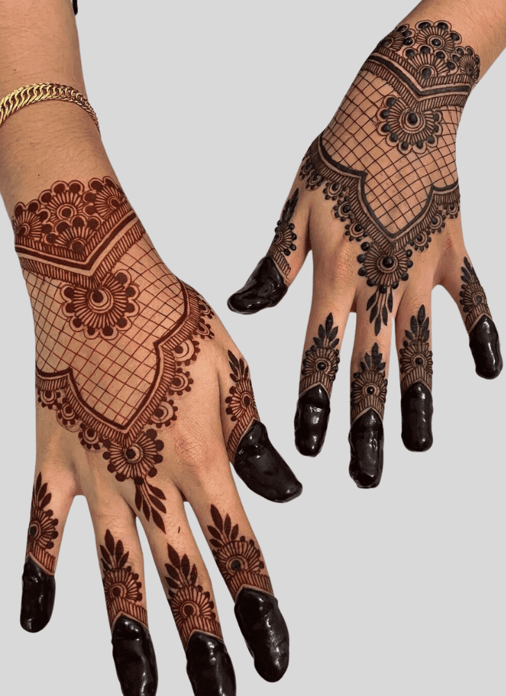 Delicate Bengaluru Henna Design