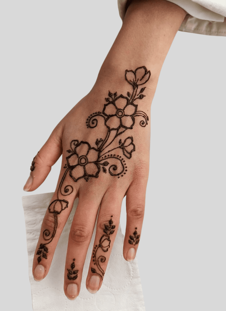 Enticing Bengaluru Henna Design