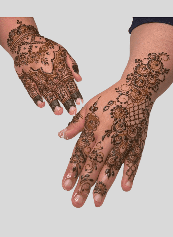 Exquisite Bengaluru Henna Design
