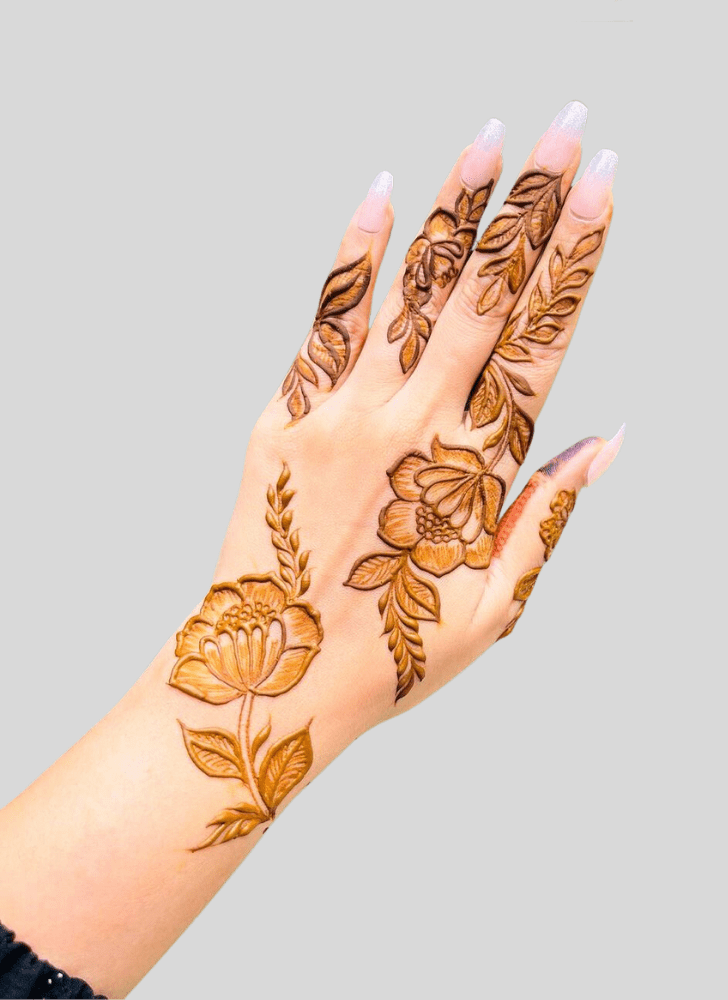 Graceful Bengaluru Henna Design