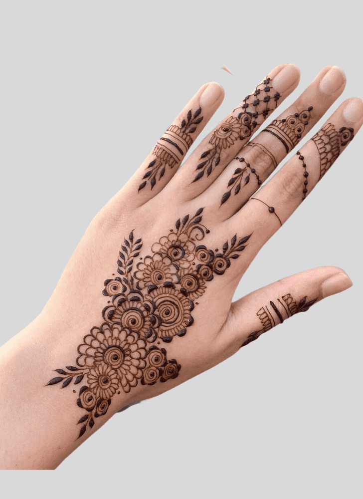 Radiant Bengaluru Henna Design