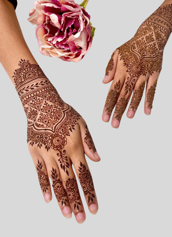 Shapely Bengaluru Henna Design