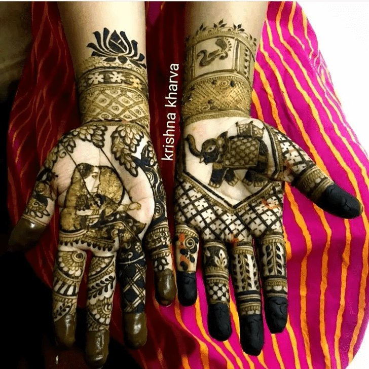 Awesome Bhai Dooj Special Henna Design