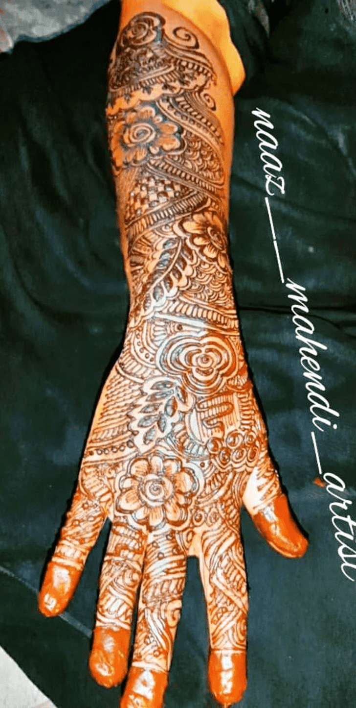 Radiant Bhai Dooj Special Henna Design