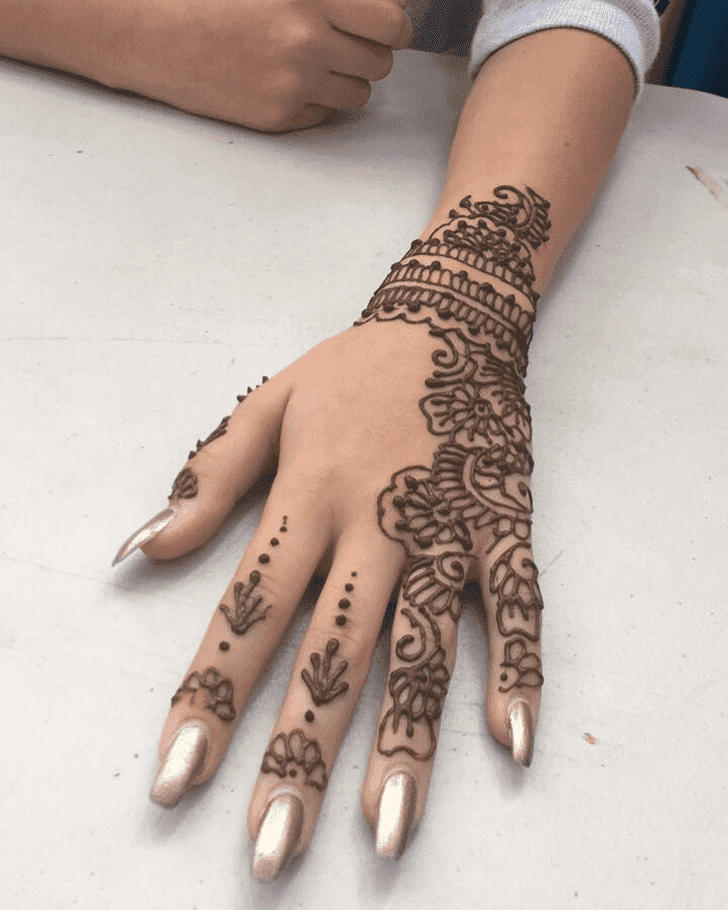Beauteous Bharatpur Henna Design