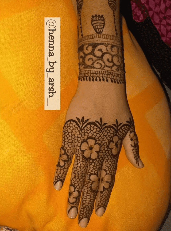 Excellent Bharatpur Henna Design
