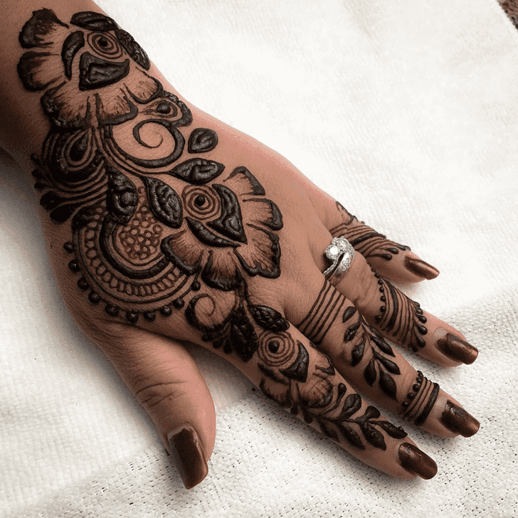 Magnetic Bharatpur Henna Design