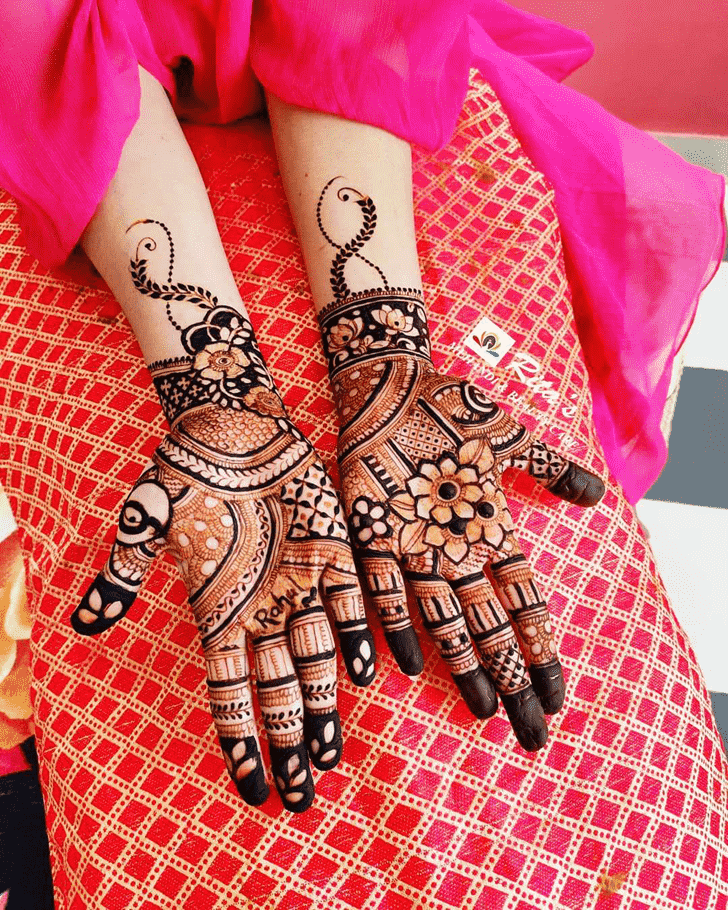 Excellent Bhopal Henna Design