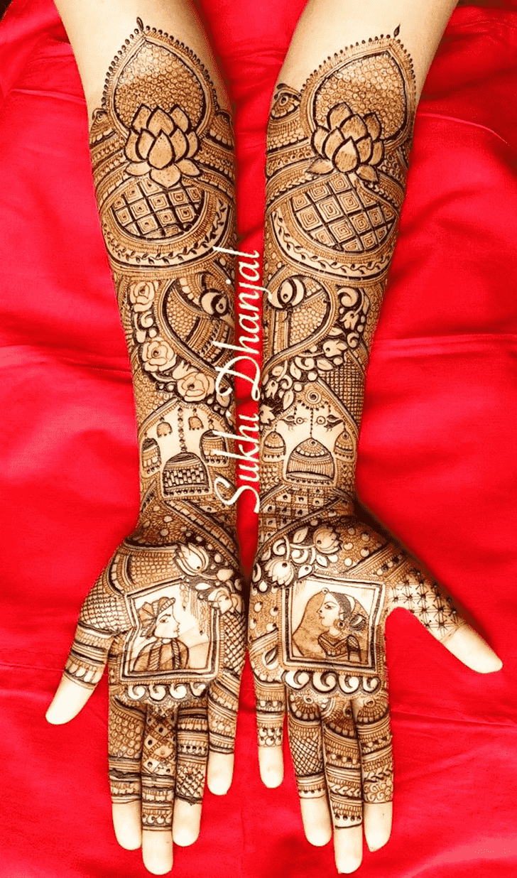 Awesome Bhopal Henna Design