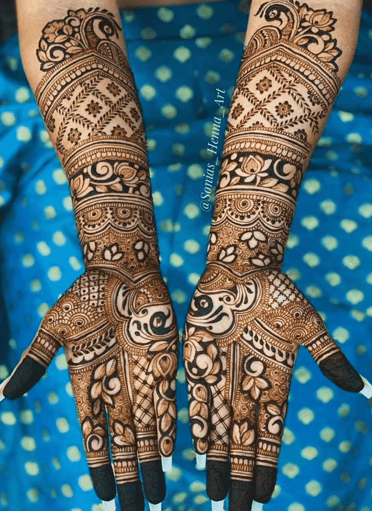 Alluring Bhubaneswar Henna Design