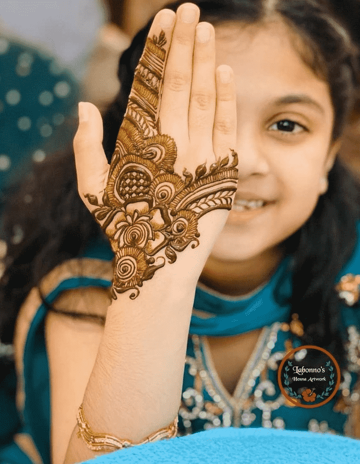 Angelic Bhubaneswar Henna Design