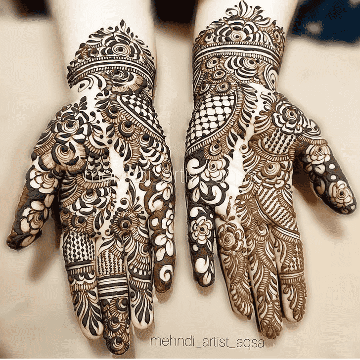 Excellent Bhubaneswar Henna Design