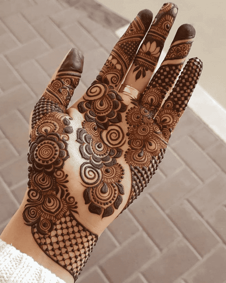 Stunning Bhubaneswar Henna Design