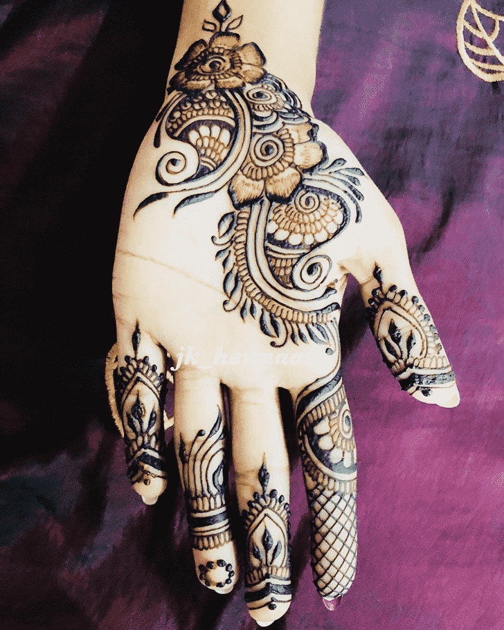 Stunning Bhuj Henna Design