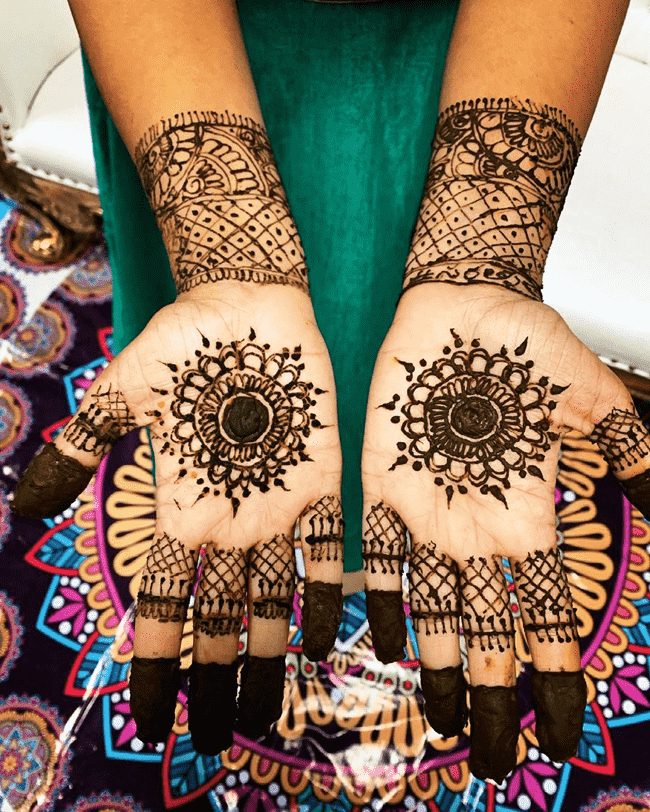 Arm Biratnagar Henna Design