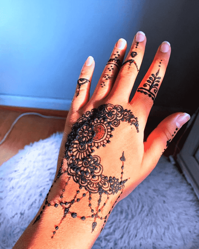 Arm Biratnagar Henna Design