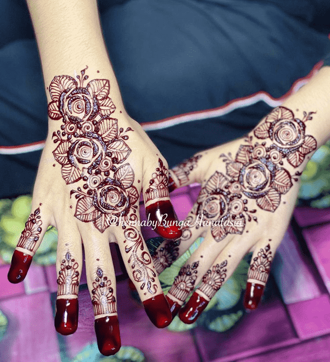 Excellent Biratnagar Henna Design