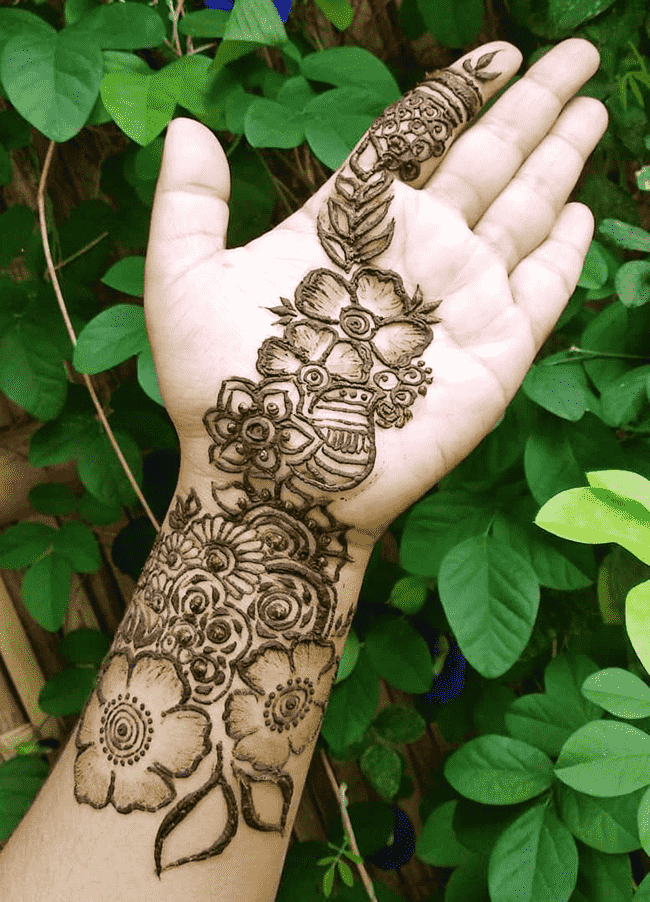 Ravishing Biratnagar Henna Design