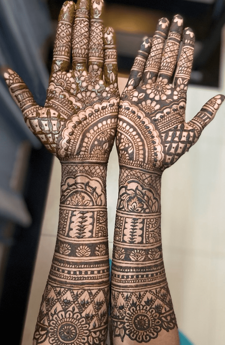 Arm Birgunj Henna Design