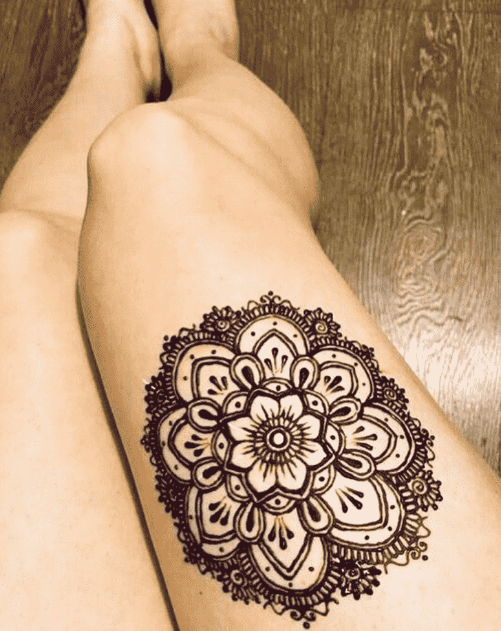 Awesome Bogra Henna Design