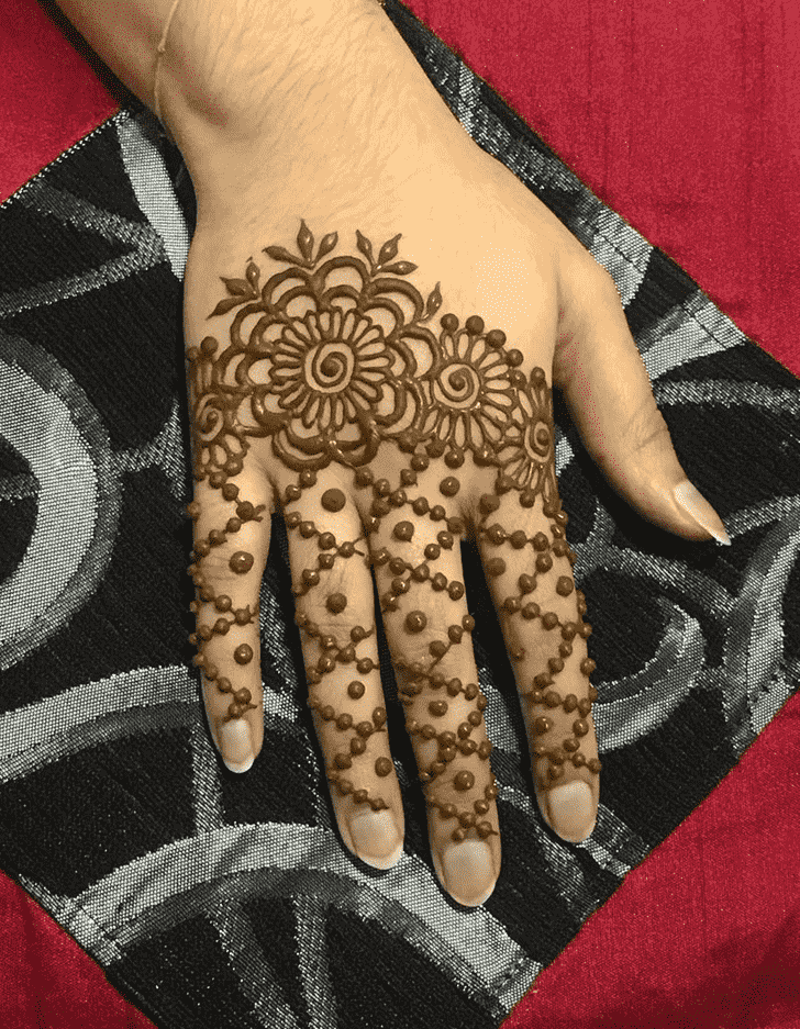 Inviting Bogra Henna Design