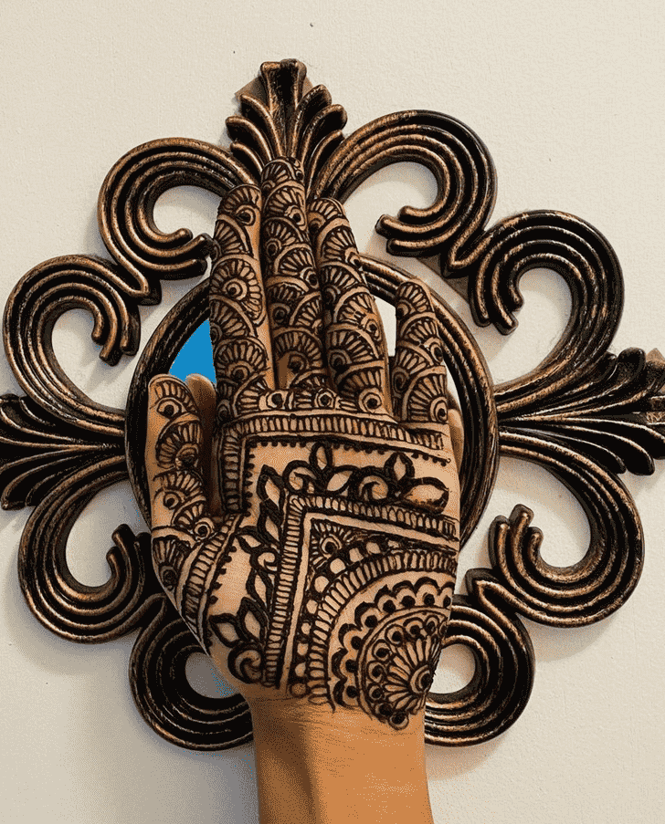 Magnificent Bogra Henna Design
