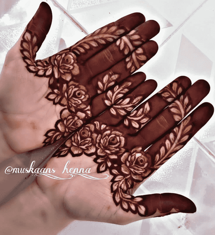 Ravishing Bogra Henna Design