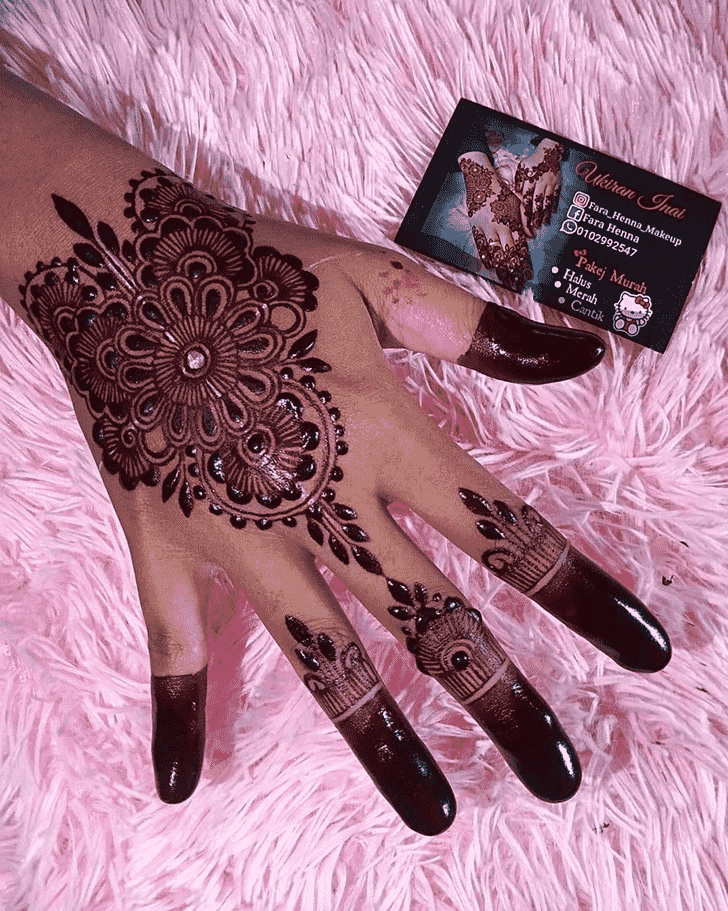 Angelic Bollywood Henna design