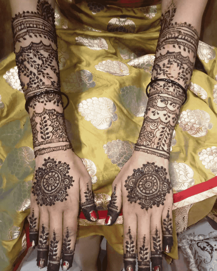 Grand Bollywood Henna design