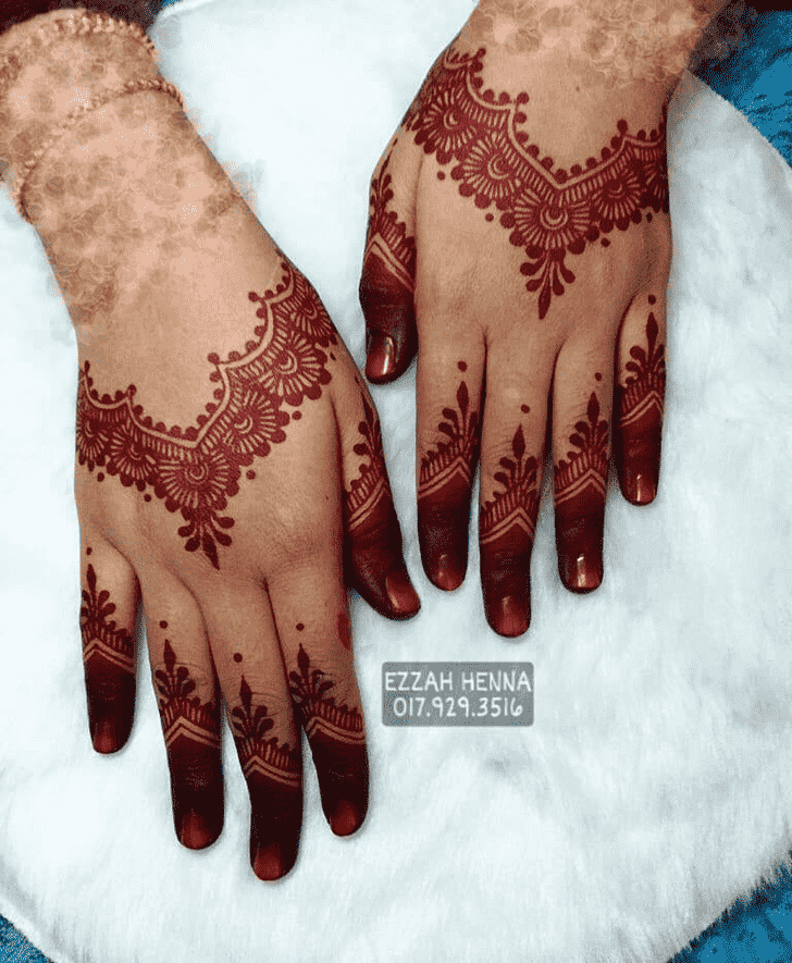 Ravishing Bollywood Henna design