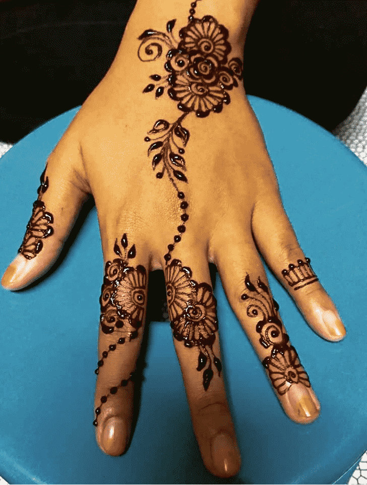 Appealing Boston Henna Design