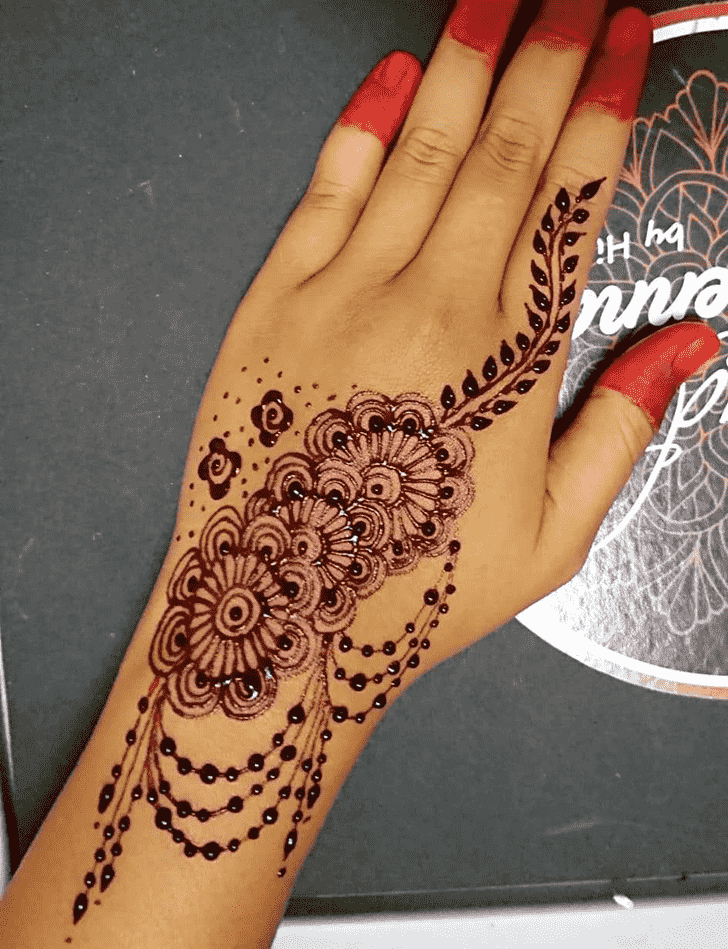 Dazzling Boston Henna Design
