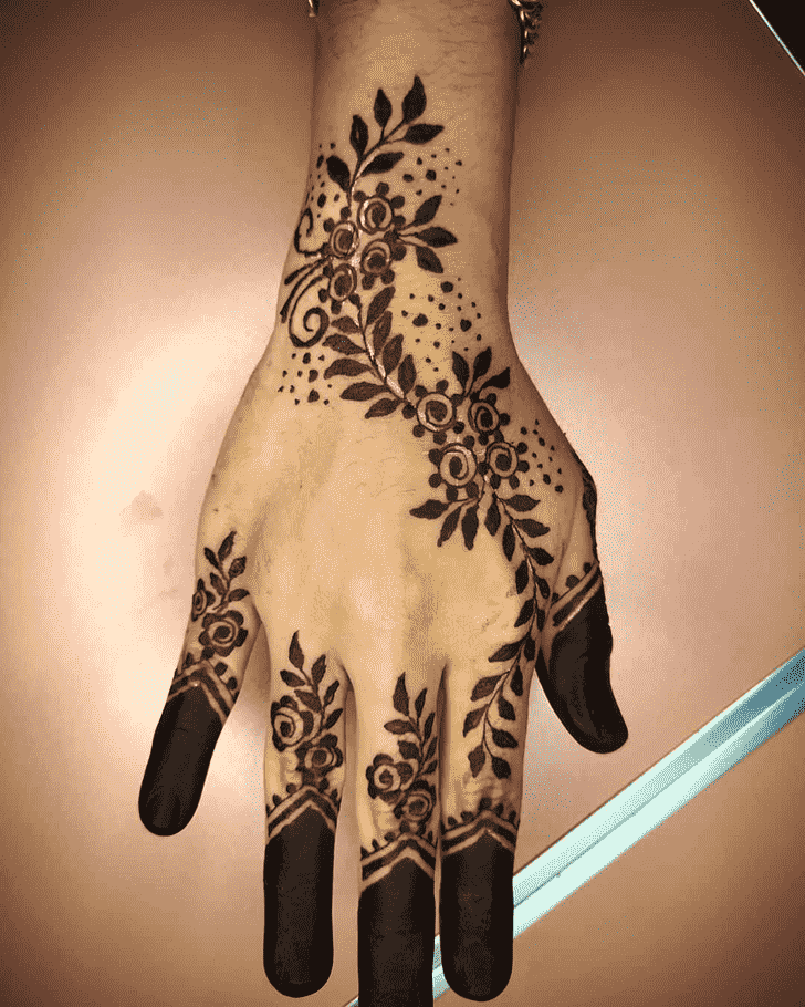 Refined Boston Henna Design