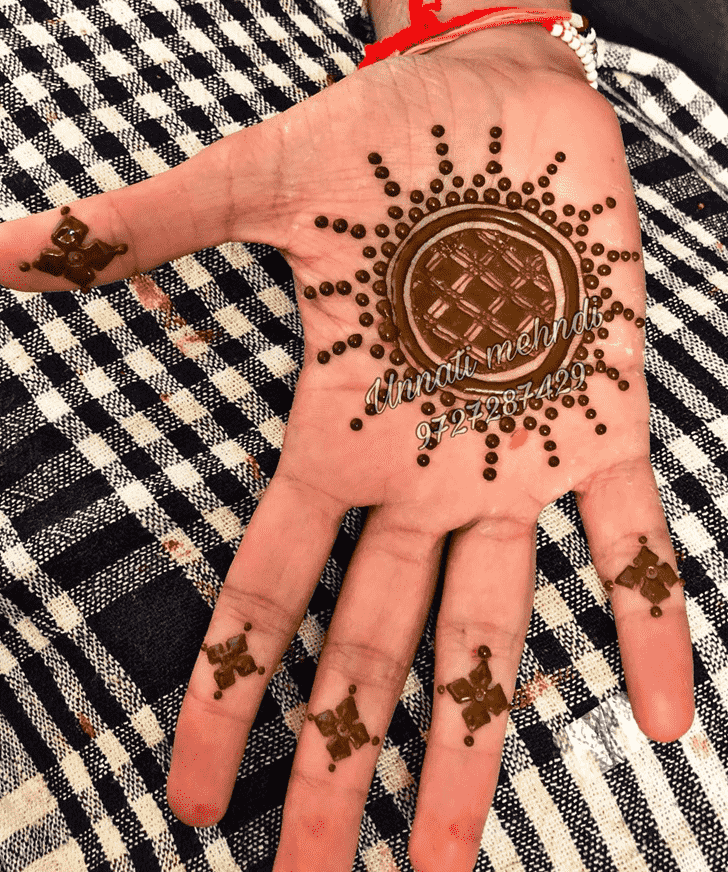 Dazzling Boys Henna Design