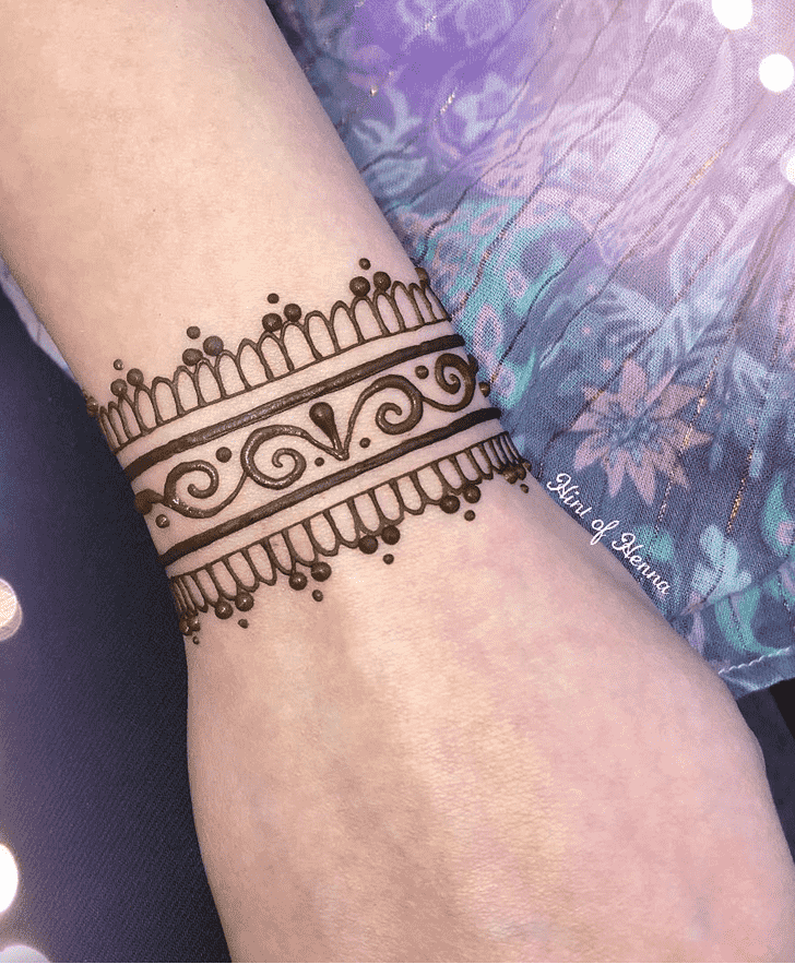 Gorgeous Bracelet Henna Design