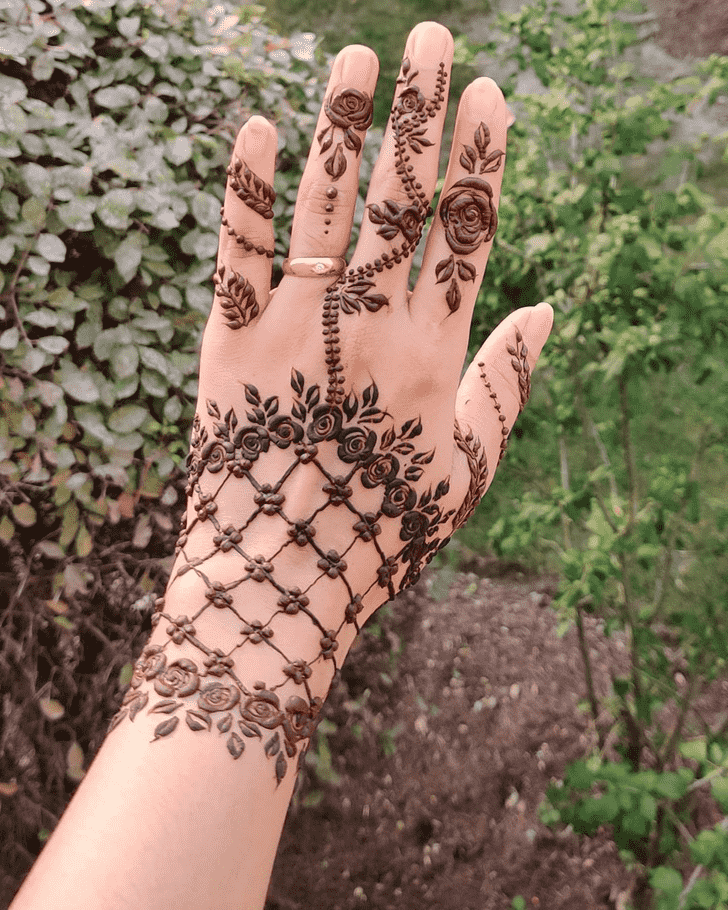 5-Minute Quick Finger Mehndi Designs For Eid 2020: Simple Arabic Henna  Patterns to Make Eid al-Fitr 2020 Beautiful (Watch Video Tutorials) | 🙏🏻  LatestLY
