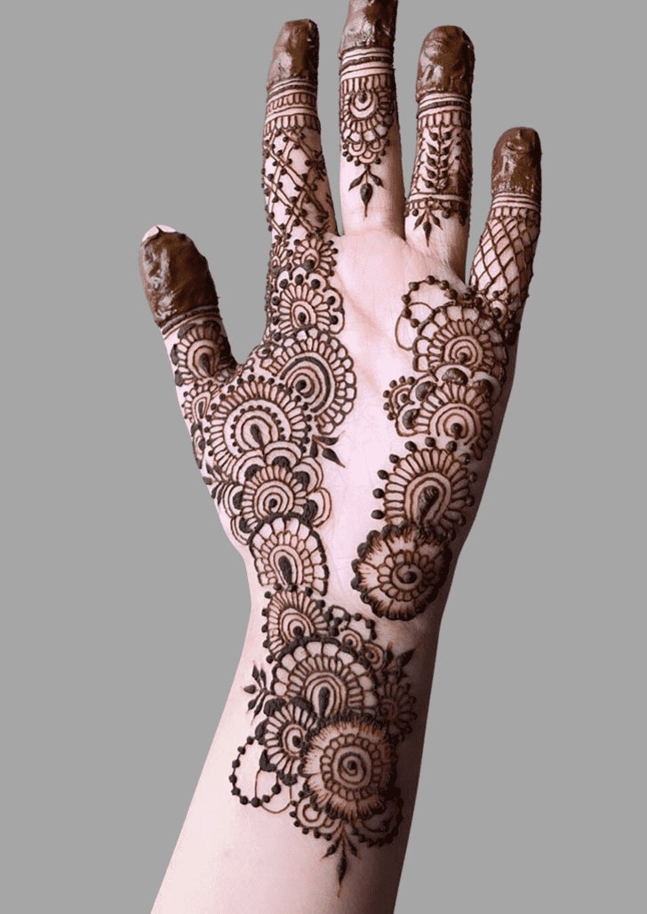 Appealing Brazil Henna Design