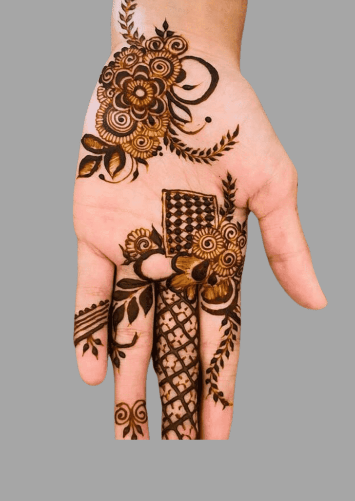 Captivating Brazil Henna Design